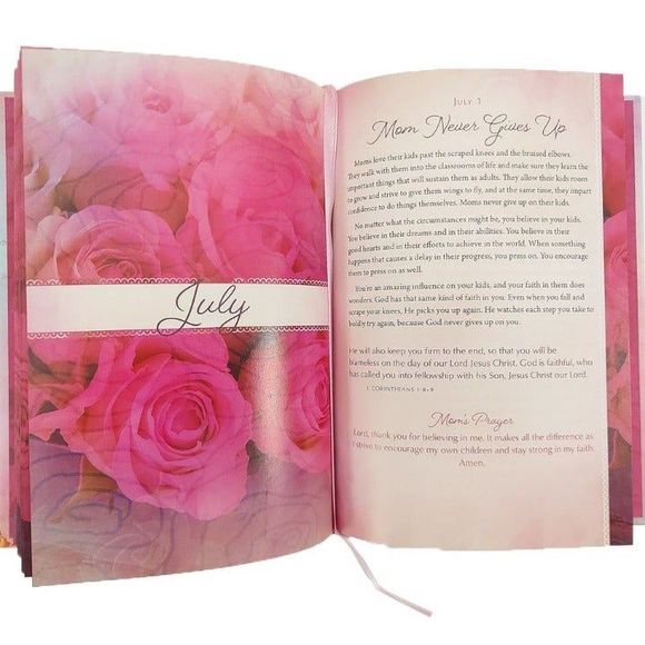 Devotional for Mothers 365 Daily Devotions Hardcover Book - Picture 3 of 4